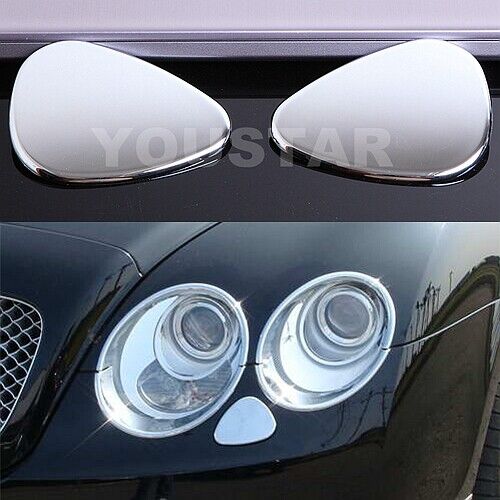 US STOCK Headlight Jet Washer Covers for BENTLEY Continental GT GTC FLYING SPUR