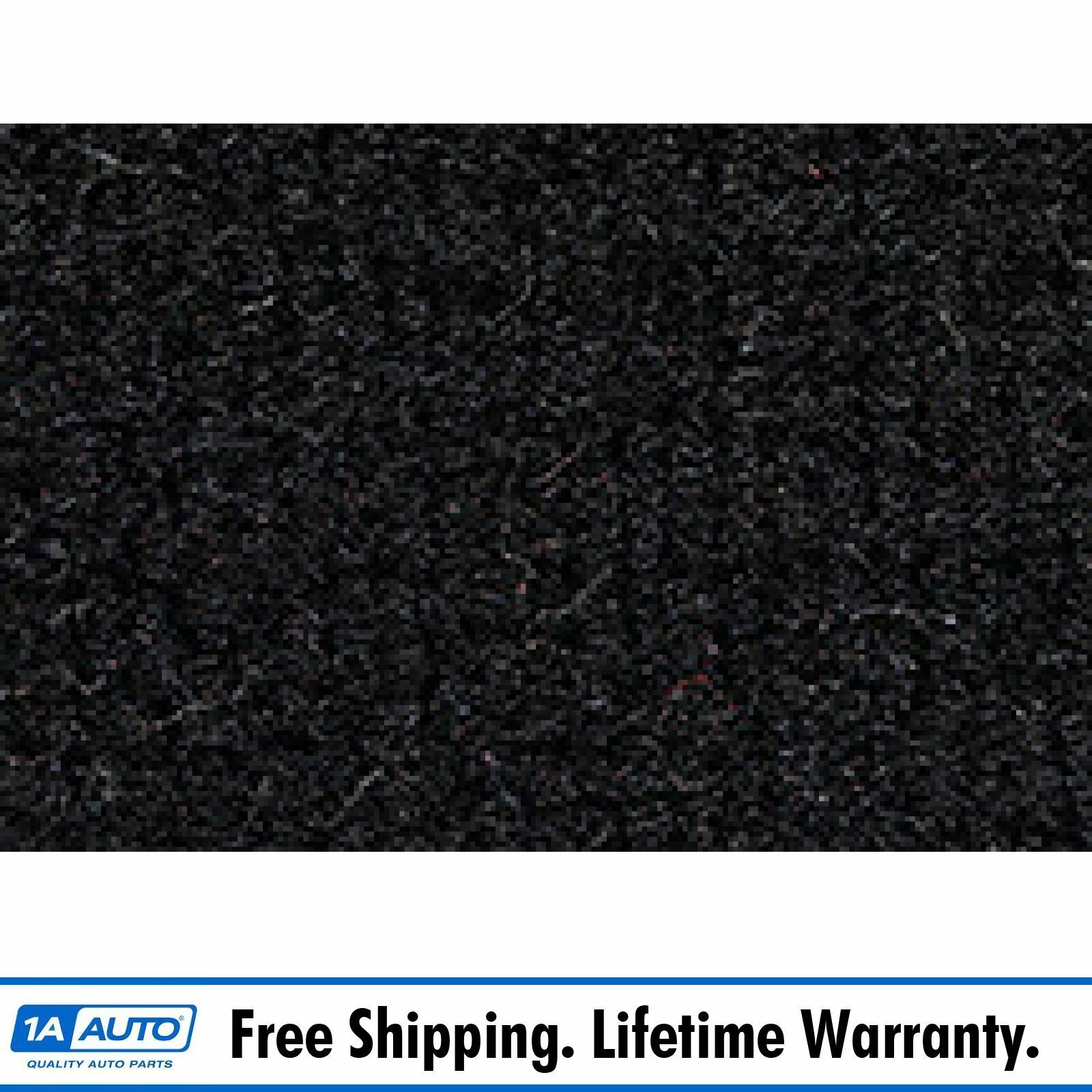 for 1975-80 Mercury Monarch 4 Door Cutpile 801-Black Complete Carpet Molded
