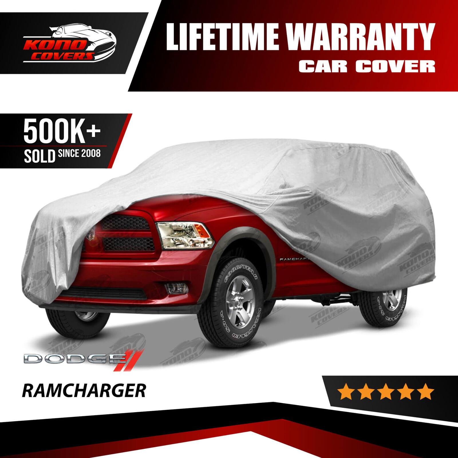 Dodge Ramcharger 4 Layer Car Cover 1983 1984 1985 1986 1987 1988 1989 1990