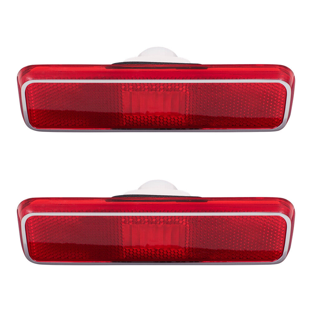 Pair Set Rear Signal Side Marker Lights Lamps for 72-83 Dodge Plymouth 3587440