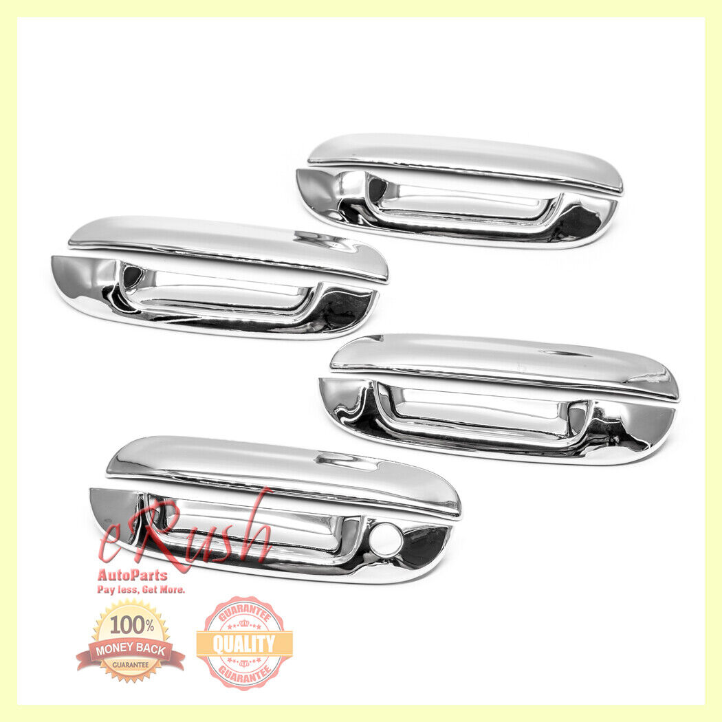 FOR 2002-2007 CADILLAC CTS 2000-2005 DEVILLE CHROME DOOR HANDLE COVER COVERS NEW
