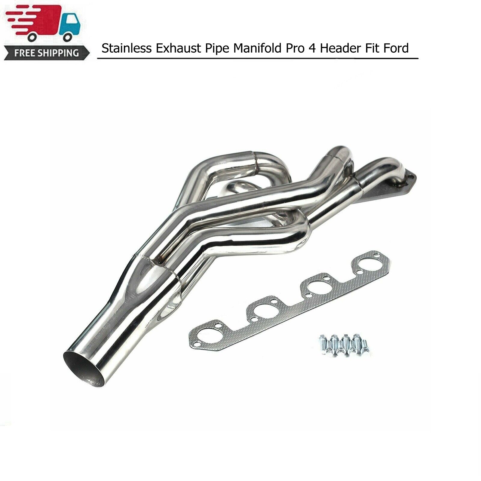 Pro Four 4 For Ford Pinto Mustang 2.3L Performance Stainless Exhaust Headers
