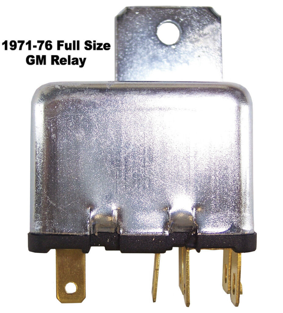 1971-1975 Chevrolet Impala, Caprice convertible top motor control relay switch