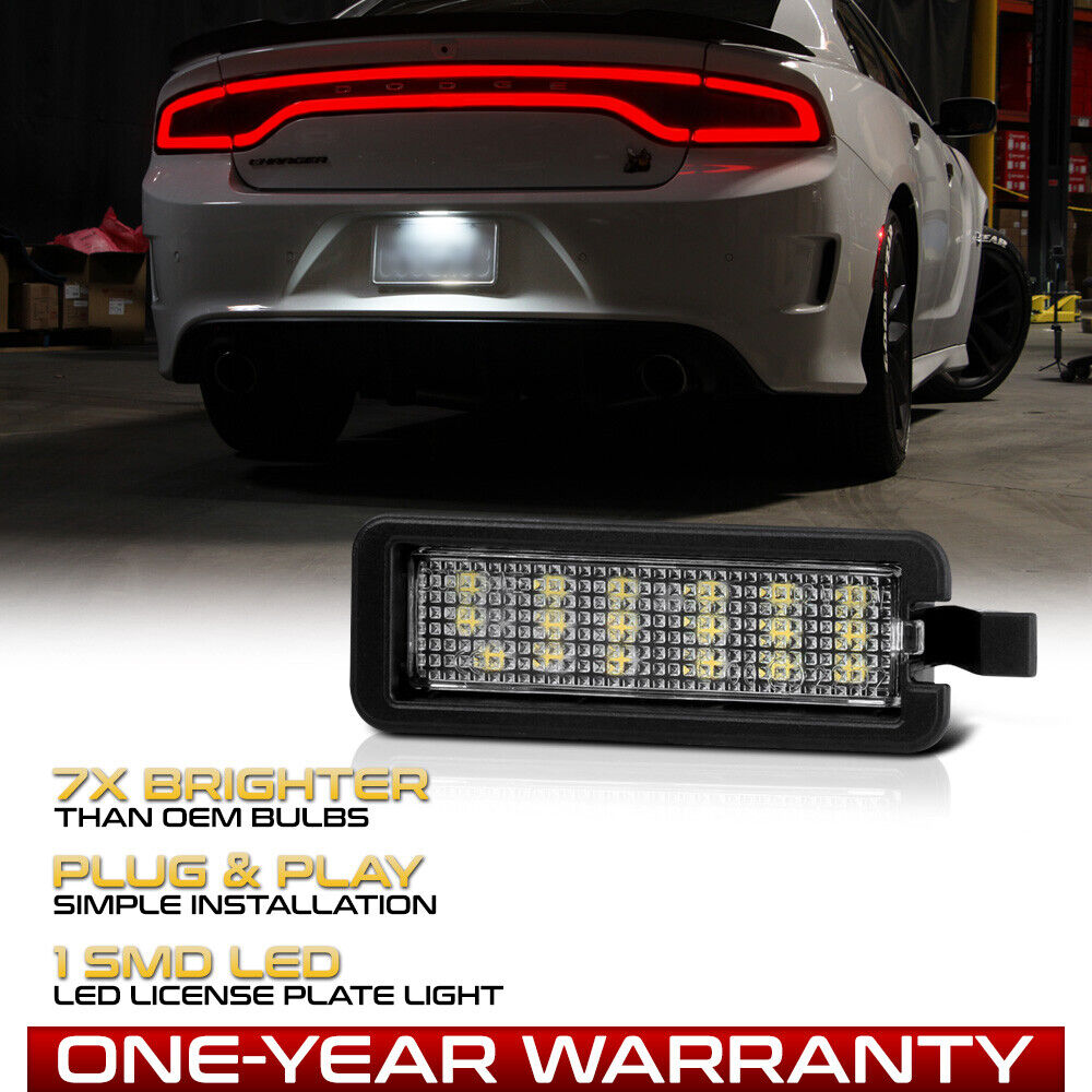 For 2015-22 Dodge Charger Challenger Chrysler 300 [FULL LED] License Plate Light
