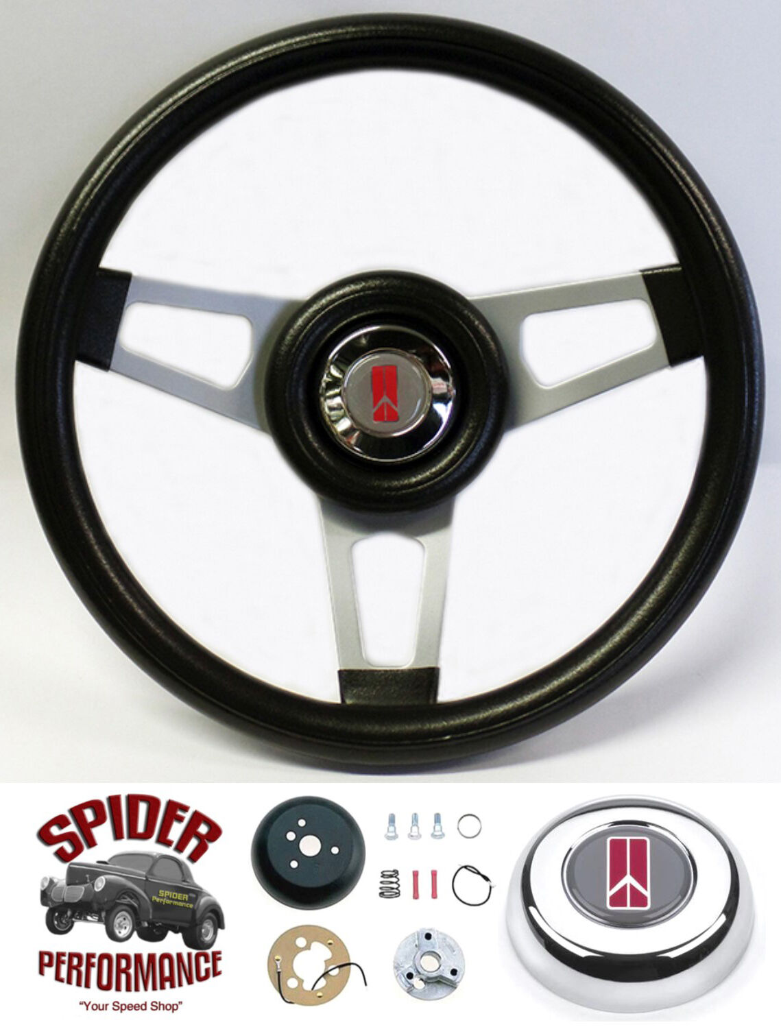 1969-1989 Oldsmobile steering wheel 13 3/4\