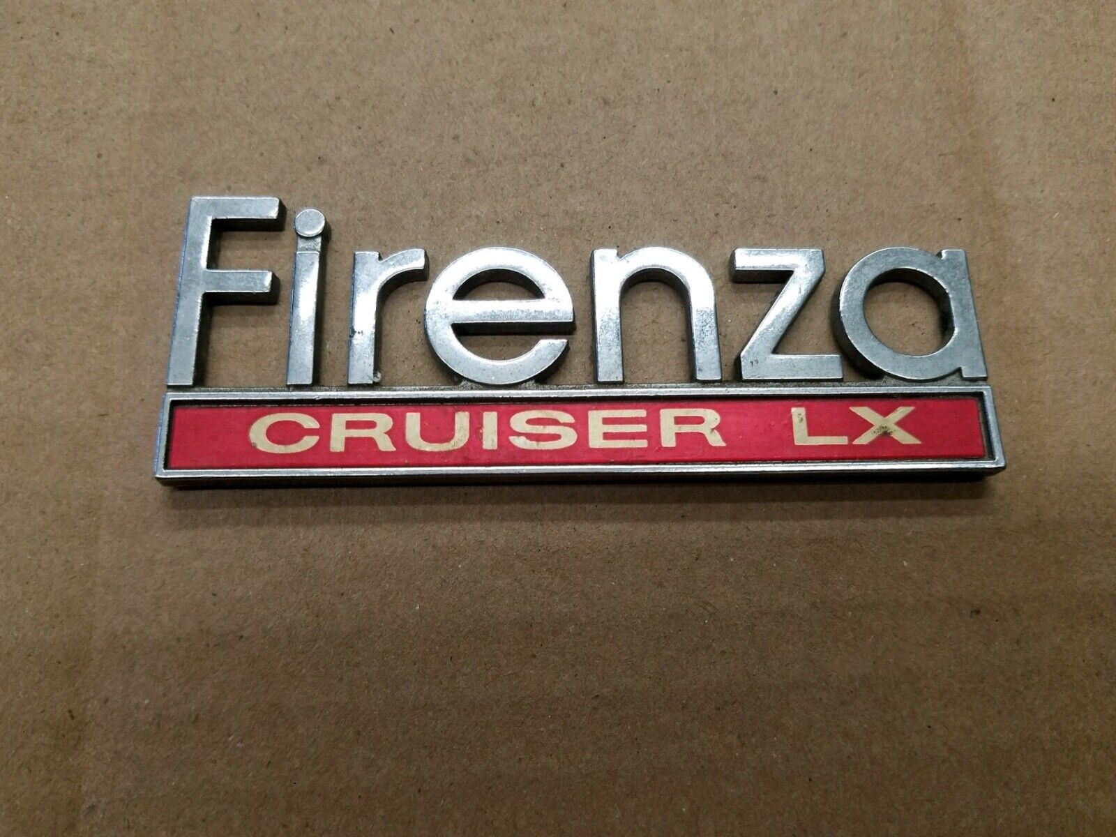 Oldsmobile OEM 1982-1988 Firenza Cruiser LX Fender Emblem Badge Logo Nameplate