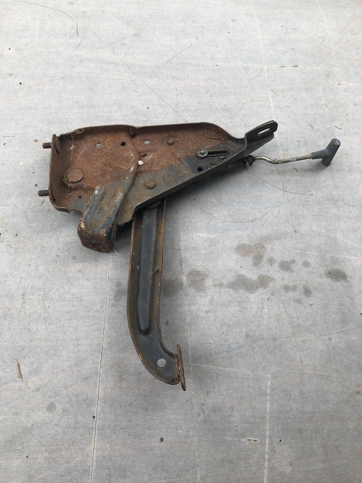 AMC  AMX 1968 ONLY interior EMERGENCY BRAKE assembly Pedal .Bracket, and all