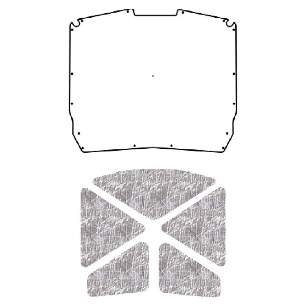 Hood Insulation Pad Heat Shield for 65-69 Chevrolet Corvair Under Cover Smooth