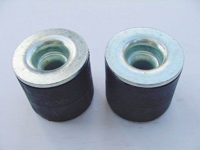 1967-1989 GM 2 pack Rubber Radiator Core Support Body Mount Cushion Bushings NOS