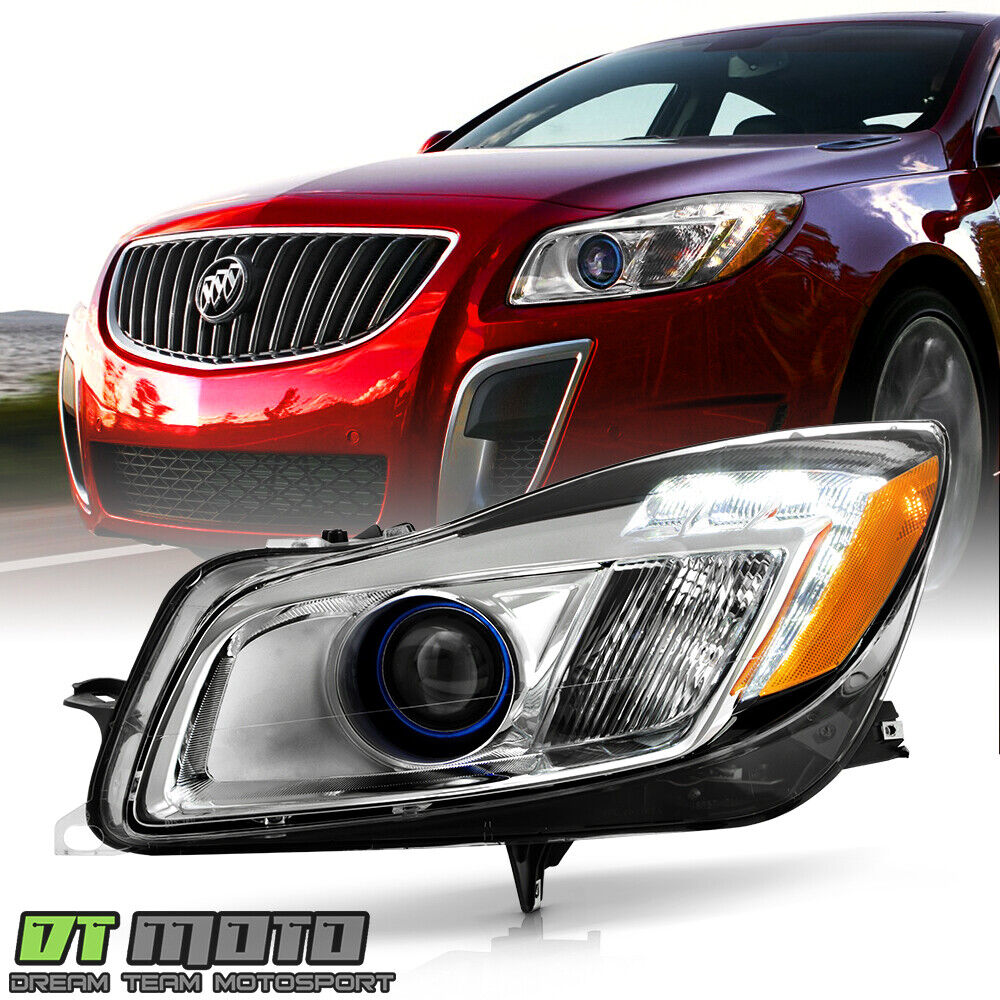 2012-2013 Buick Regal HID/Xenon Type w/Blue Ring Projector Headlight - Driver