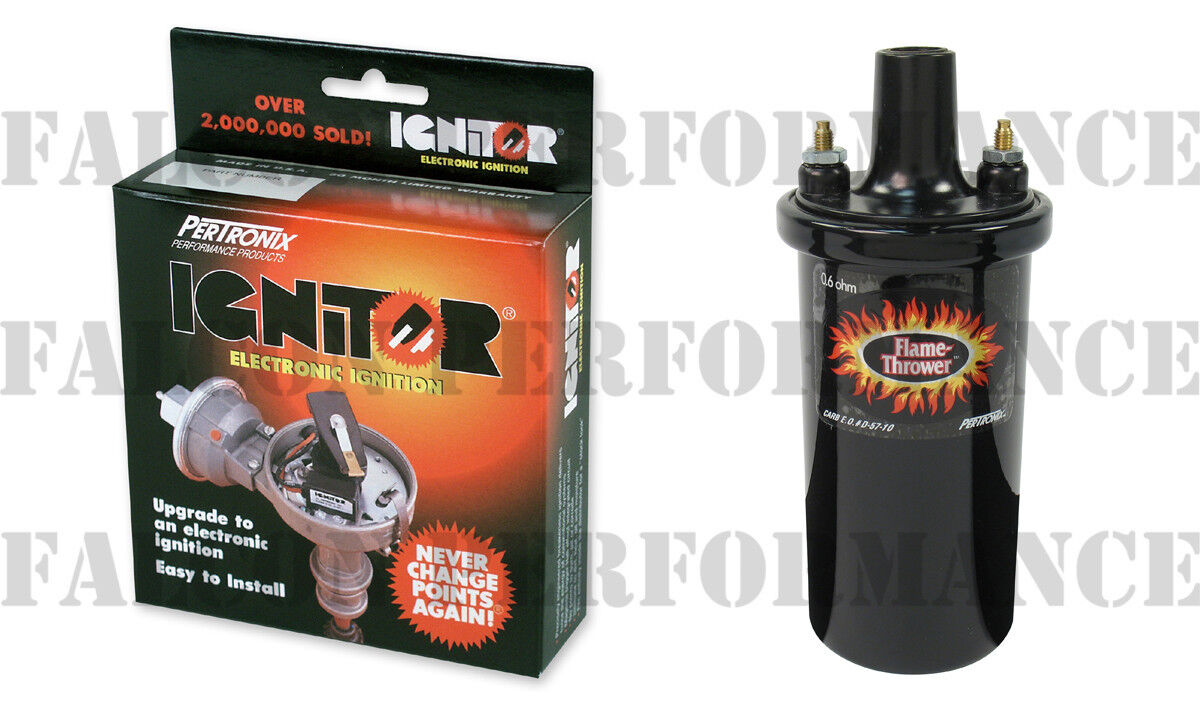 PerTronix Ignitor+Coil Buick+Cadillac+Olds 8cyl w/Delco Distributor 12-volt/NEG