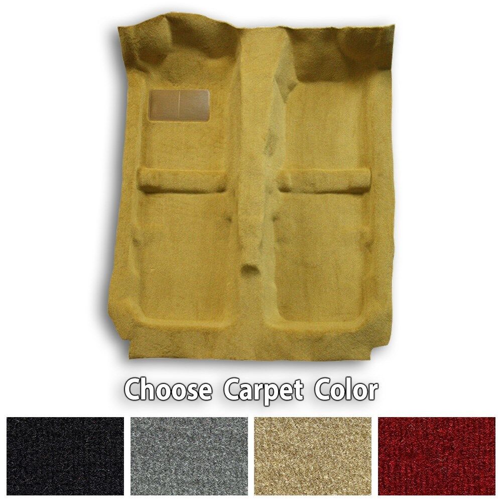 Passenger Area Cutpile Molded Replacement Carpet Kit - Choose Color and Backing