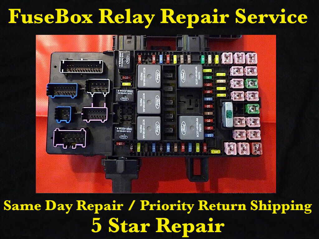Ford Expedition Lincoln Navigator 2003-06 FuseBox Fuel Pump Relay Repair Service