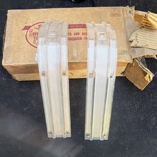 1957 Packard Parking Lamp Lenses New Old Stock In The Box picture