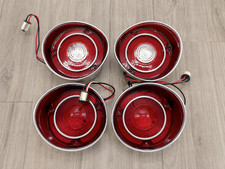1971 Chevrolet Chevelle LED Tail Light Lamp Back up light with Trim Connector picture