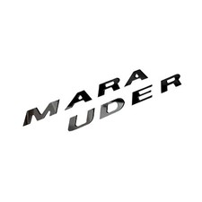 BDTrims | Chrome Bumper Letters for Mercury Marauder 2000 2004 Plastic Inserts picture