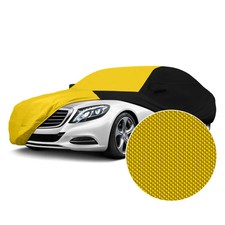 For Cadillac Cimarron 82-88 Stormproof Yellow Custom Car Cover w Black Sides picture