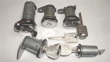 NOS AMC AMX Javelin Door Ignition Trunk Console Locks & Rare 1970 Only Logo Keys picture
