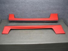 91-93 DODGE STEALTH ES SET OF 2 LEFT & RIGHT SIDE SKIRT ROCKER PANEL RED OEM picture