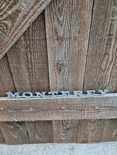 Vintage 1960's Mercury Monterey Side Panel Emblem picture