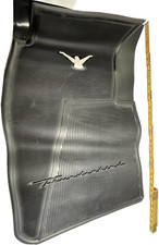 Ford Thunderbird T-Bird Rubber Floor Mats Pair White Bird Emblem Stored Unused picture