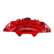 2012-2013 Chevrolet Corvette C6 ZR1 Z06 Z07 OEM Brembo Front 6-Piston Red Carbon picture