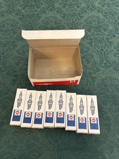 8 NOS AC R44 Spark Plugs Discontinued Corvette GTO 442 Muscle Car OEM Plugs picture