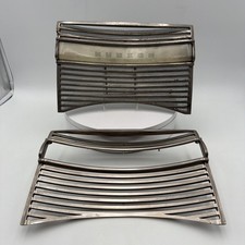 Lot of 2 1941 Hudson Center Dashboard Panel & Speaker Grill  *READ* picture