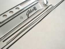 1964 Ford Galaxie Dash Trim Finish Panel Black Stripe Decals Sticker Set - New picture