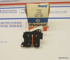 NOS MoPar 1974-1975 Plymouth Gran Fury Dodge Royal Monaco   AMMETER  pn 3592600 picture