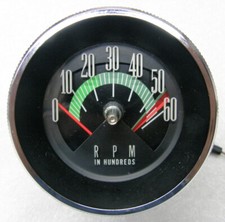 1964-66 Oldsmobile Starfire Jetstar Dynamic 98 Auto Trans Tachometer W/ NOS Lens picture