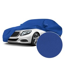 For Pontiac Grandville 75 Satin Stretch Indoor Grabber Blue Custom Car Cover picture