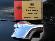 1955 Pontiac accessory exhaust deflector tip NOS  GM picture