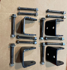 Triumph TR6 TR250 mounting bracket & bolts rear Trailing arm set of 4 picture
