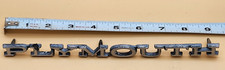 Vintage Chrysler Mopar Plymouth Emblem #4229410 Front Nose Hood Scamp Valiant picture