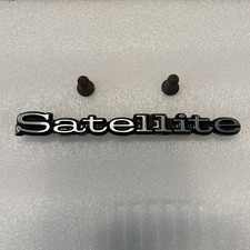 1969 1970 Plymouth Satellite fender emblem OEM picture