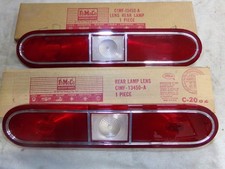 Taillamp Lenses, RH & LH Pair, 1961 Mercury Meteor (600), NOS picture