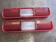 73 74 OLDSMOBILE OMEGA TAILLIGHT LENSES W/ MOUNT SCREWS OEM picture