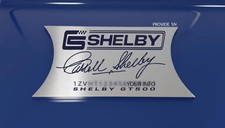 Engraved Dash Plaque Custom Fit for 05-09 Mustangs Shelby GT500 Interior. picture