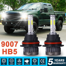 4-Sides 9007 LED Headlight Hi/Low Bulbs for Ford F-150 1992-2003 F-250 1992-1999 picture