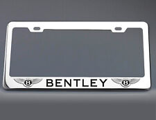 Bentley License Plate Frame Stainless Steel with Laser Engraved  picture