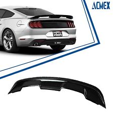 For 2015-2023 Ford Mustang GT500 GT350 2Door Rear Trunk Spoiler Wing Gloss Black picture