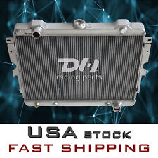 3 Rows Aluminum Radiator For 1973-76 Dodge Dart/Plymouth Duster Scamp Valiant V8 picture