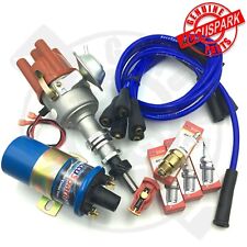 Ford Pinto Electronic Complete Stealth ignition kit Ballast ignition/ BLUE LEADS picture