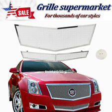 For Cadillac 2008-2013 CTS Stainless Steel Mesh Grille Insert Combo 2012 2011 picture