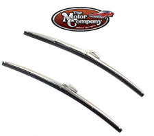 1960 1961 1962 1963 1964 Ford Galaxy 15” Original Style Stainless Wiper Blades picture