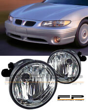 1997-2003 Pontiac Grand Prix Clear Replacement Fog Lights Housing Assembly PAIR picture