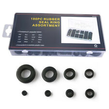 Rubber Grommet Ring Assortment Set Electrical Gasket Tools For Wire Cable Plug   picture