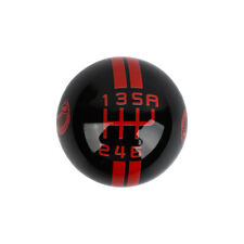 For Ford Mustang Shelby GT500 Stick Shift Knob 6 Speed-R Lever Resin Black-Red picture