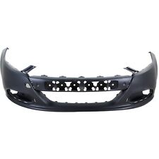 Front Bumper Cover For 2013-2016 Dodge Dart w/ fog lamp holes Primed picture